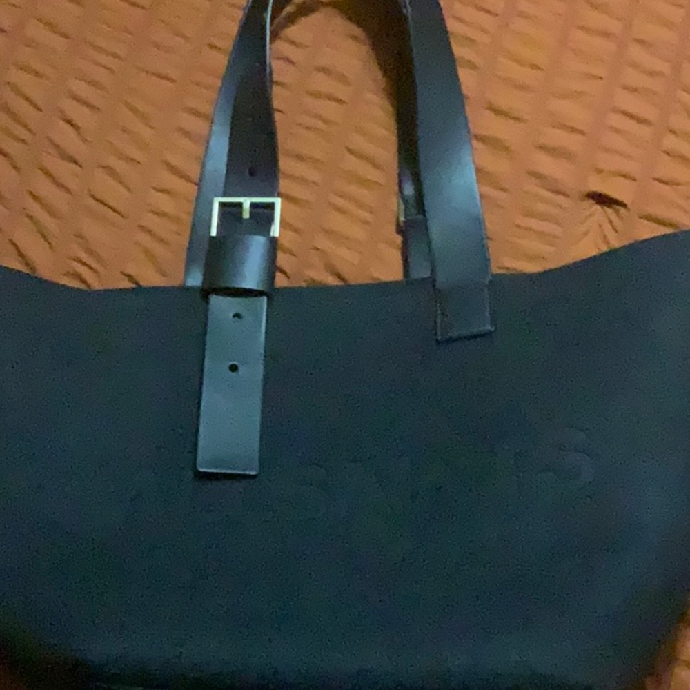 Black Leather Handbag